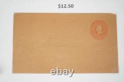 Us Collection Of Postal Stationery Cut Squares & Wrappers In Album