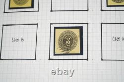 Us Collection Officials 15 Cut Squares & 35+ Envelopes In Lighthouse Album