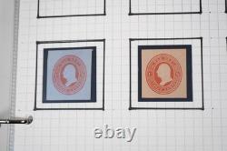 Us Collection Officials 15 Cut Squares & 35+ Envelopes In Lighthouse Album