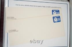Us Collection Officials 15 Cut Squares & 35+ Envelopes In Lighthouse Album
