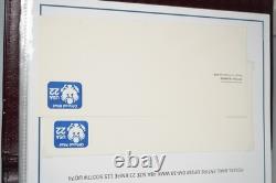 Us Collection Officials 15 Cut Squares & 35+ Envelopes In Lighthouse Album