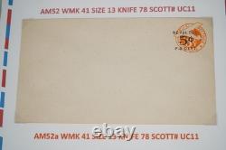 Us Collection Scott #uc10-uc47 / 40+ Stationery Air Mail Envelopes In Album