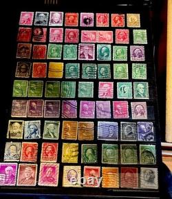 Us Stamp Collection Album All Pictured High CV Scott#1 Classics Certificate Hcv+