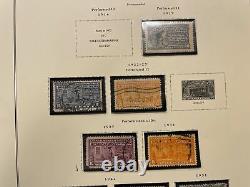 Us Stamp Collection On Scott Pages In The Album Classics All Pictured