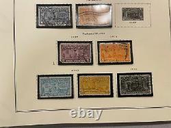 Us Stamp Collection On Scott Pages In The Album Classics All Pictured
