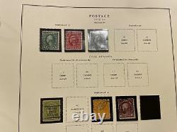 Us Stamp Collection On Scott Pages In The Album Classics All Pictured