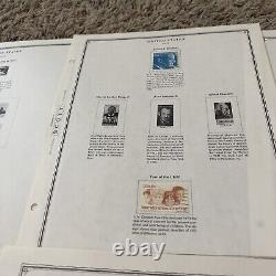 Us Stamps Lot On Scott Album Pages Presidents, Christmas, Definitives & More #43