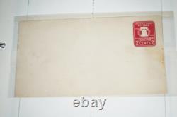 Us Stationery Collection Of 60+ Covers & 60 Postcards All Mint Stored In Album
