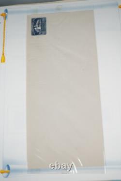 Us Stationery Collection Of 60+ Covers & 60 Postcards All Mint Stored In Album