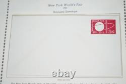 Us Stationery Collection Of 60+ Covers & 60 Postcards All Mint Stored In Album