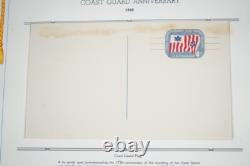 Us Stationery Collection Of 60+ Covers & 60 Postcards All Mint Stored In Album