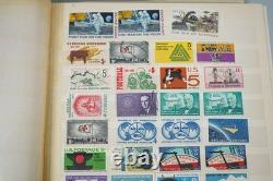 Us & Worldwide Collection Of 1,050+ Stamps Mint & Used Stored In Stock Book