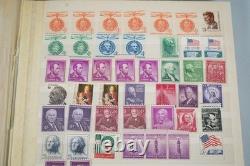 Us & Worldwide Collection Of 1,050+ Stamps Mint & Used Stored In Stock Book