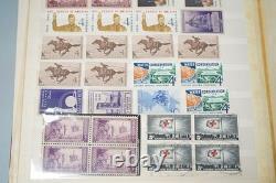 Us & Worldwide Collection Of 1,050+ Stamps Mint & Used Stored In Stock Book