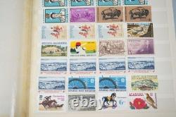 Us & Worldwide Collection Of 1,050+ Stamps Mint & Used Stored In Stock Book