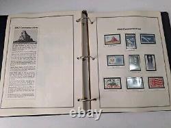 Us stamp album collection lot, 75-1st Day Issue, Commemorative 98% Complete 35-84