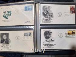 Us stamp album collection lot, 75-1st Day Issue, Commemorative 98% Complete 35-84