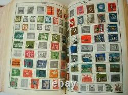 VINTAGE 1968 Harris CITATION WORLDWIDE STAMP COLLECTION ALBUM With 2000+Stamps