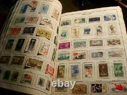 VINTAGE 1968 Harris CITATION WORLDWIDE STAMP COLLECTION ALBUM With 2000+Stamps