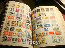 VINTAGE 1968 Harris CITATION WORLDWIDE STAMP COLLECTION ALBUM With 2000+Stamps