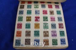 VINTAGE Stamp collection US States City's Europe NATO Naval AIR 1950s album LOOK