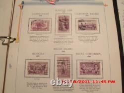 VINTAGE United States Stamp Collection in Album, 1847-1967