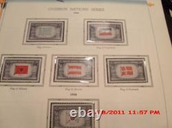 VINTAGE United States Stamp Collection in Album, 1847-1967