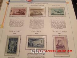 VINTAGE United States Stamp Collection in Album, 1847-1967