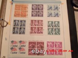VINTAGE United States Stamp Collection in Album, 1847-1967