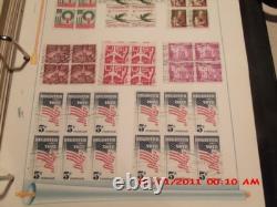 VINTAGE United States Stamp Collection in Album, 1847-1967