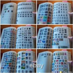 VTG Stamp Collection Album- Appraised- 500+ Stamps- Iceland- Liberia 1800-1900