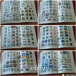 VTG Stamp Collection- LOT of 5 ALBUMS- SEE VIDEO IN DESCRIP 1800s-1980's