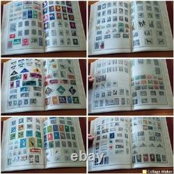 VTG Stamp Collection- LOT of 5 ALBUMS- SEE VIDEO IN DESCRIP 1800s-1980's