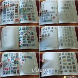 VTG Stamp Collection- LOT of 5 ALBUMS- SEE VIDEO IN DESCRIP 1800s-1980's