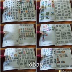 VTG Stamp Collection- LOT of 5 ALBUMS- SEE VIDEO IN DESCRIP 1800s-1980's
