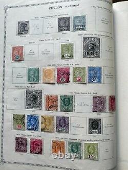 Valuable British Commonwealth Collection in Beautiful 5th Edition Ideal Album