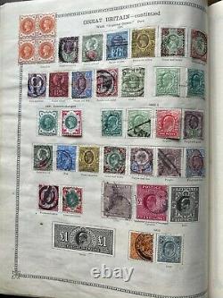 Valuable British Commonwealth Collection in Beautiful 5th Edition Ideal Album