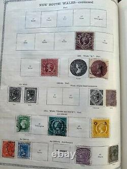 Valuable British Commonwealth Collection in Beautiful 5th Edition Ideal Album