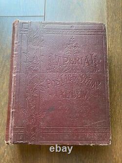 Valuable Worldwide Collection on Antique Imperial Album Very Strong GB Huge Cat