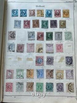 Valuable Worldwide Collection on Antique Imperial Album Very Strong GB Huge Cat