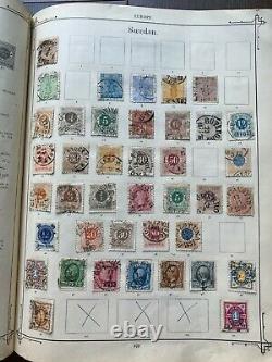 Valuable Worldwide Collection on Antique Imperial Album Very Strong GB Huge Cat