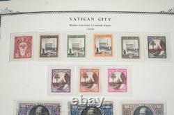Vatican 1929-1981 Collection Of 575 Stamps Mint & Used In Scott Album