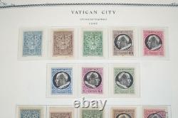 Vatican 1929-1981 Collection Of 575 Stamps Mint & Used In Scott Album