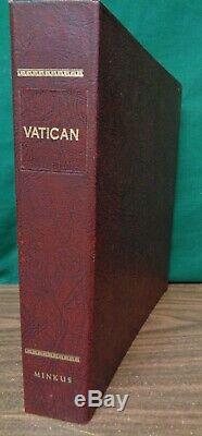 Vatican City Minkus Specialty 3 ring stamp album collection 1929-89 mint used