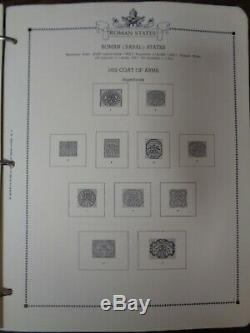 Vatican City Minkus Specialty 3 ring stamp album collection 1929-89 mint used