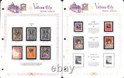 Vatican City Stamp Collection In White Ace Album, 1929-1954, Loaded Mint Sets