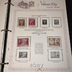 Vatican City Stamp Collection In White Ace Album, 1929-1954, With Some Mint Stamps