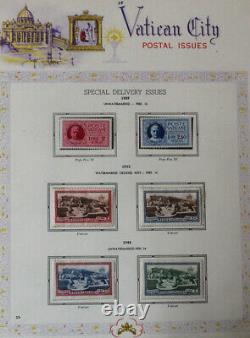 Vatican Mint Stamp Collection in White Ace Album