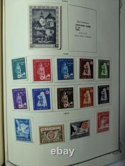 Very Good Scott Eastern Europe Album with Stamps Through 1967 See 286 Photos