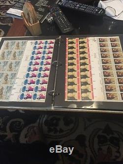 Very Impressive American Commemorative Stamp Collection Album Filled With Stamps
